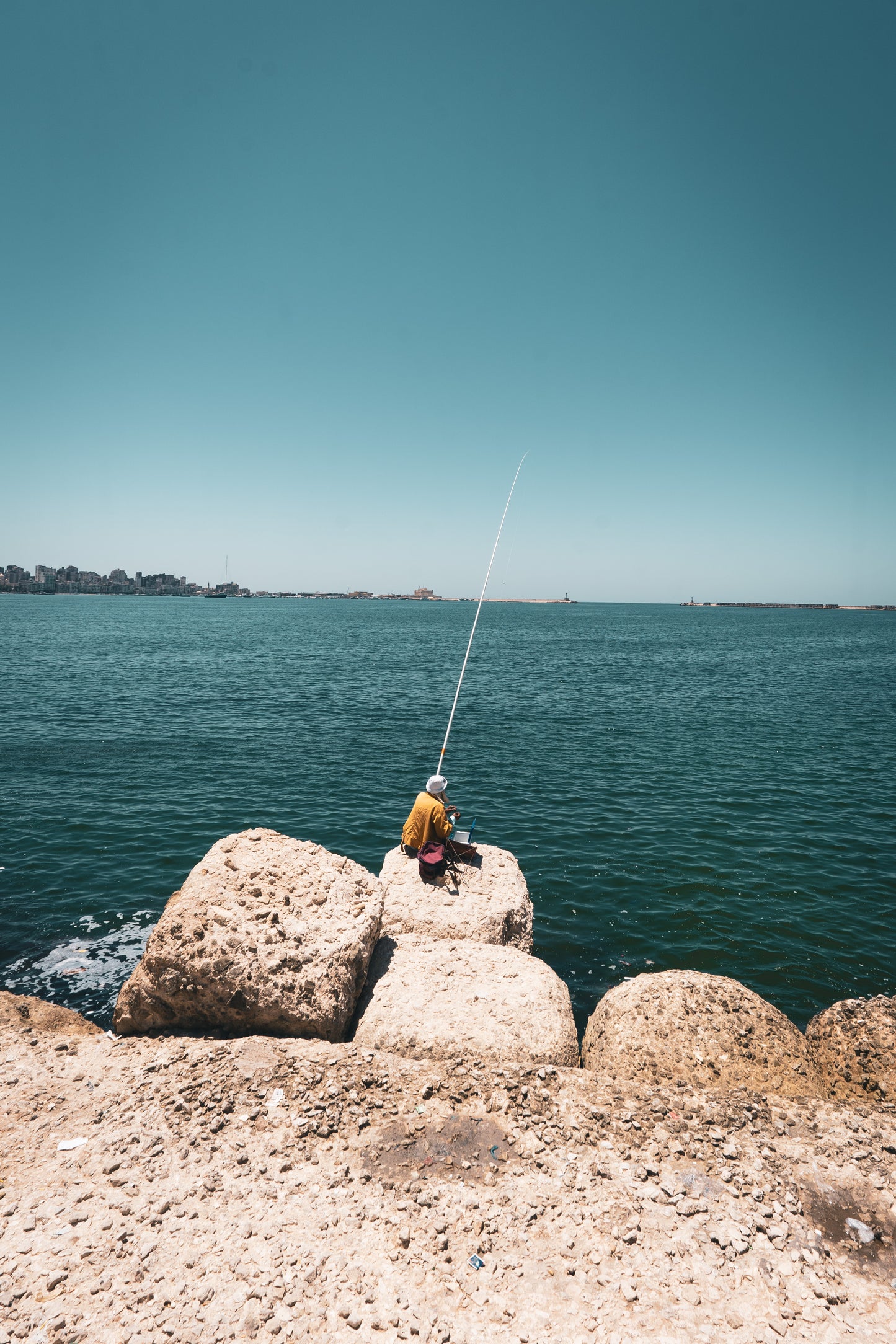 Fischer am Meer